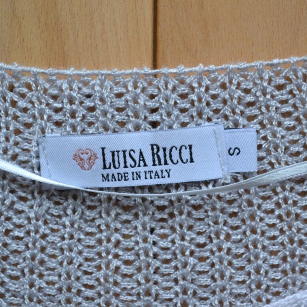 Luisa Ricci Color Block Sweater Size Small - Picture 3 of 4